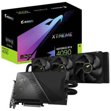 כרטיס מסך קירור נוזלי Aorus RTX 4090 Xtreme Waterforce 24GB 1.1