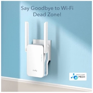 ⁦מגדיל טווח Cudy AC1200 Mesh WiFi Extender⁩ – תמונה ⁦3⁩