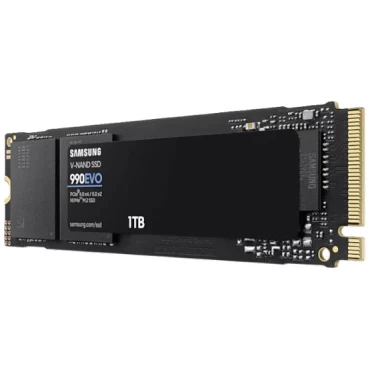 ⁦דיסק פנימי Samsung 990 EVO 1TB PCIE4.0X4/5.0X2 NVME gen 4/5⁩ – תמונה ⁦3⁩