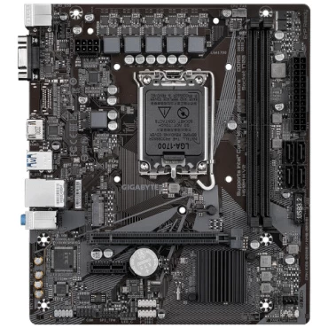 ⁦לוח אם אינטל דור 12-14 Gigabyte H610M H V2 DDR5 VGA HDMI מתאים ל-DDR5⁩ – תמונה ⁦4⁩