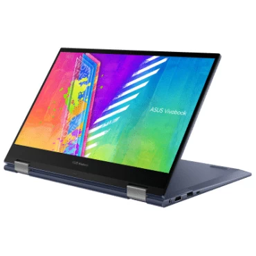 מחשב נייד מסך מגע ASUS VivoBook Go 14 FLIP N6000 8GB 256NVME Touch 16:9 עם מערכת הפעלה Windows11S