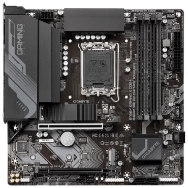⁦לוח אם אינטל 12/13/14 Gigabyte B760M GAMING X DDR4 Micro-ATX מתאים ל-DDR4!!⁩ – תמונה ⁦2⁩