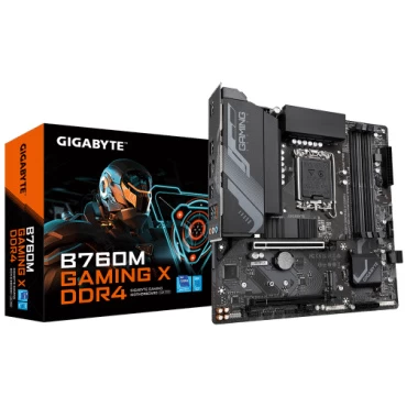לוח אם אינטל 12/13/14 Gigabyte B760M GAMING X DDR4 Micro-ATX מתאים ל-DDR4!!