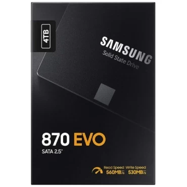 דיסק פנימי SAMSUNG EVO 870 4TB SSD SATA III 2.5 inch
