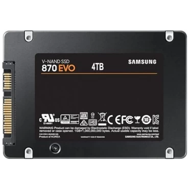 ⁦דיסק פנימי SAMSUNG EVO 870 4TB SSD SATA III 2.5 inch⁩ – תמונה ⁦5⁩
