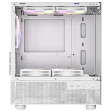 ⁦מארז Antec CX200M RGB ELITE White Case צבע לבן⁩ – תמונה ⁦4⁩