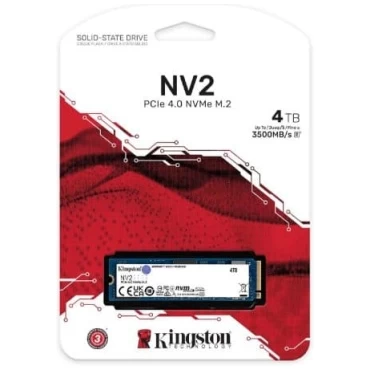 דיסק פנימי Kingston NV2 4TB NVME GEN 4.0 4X4 M.2 2280