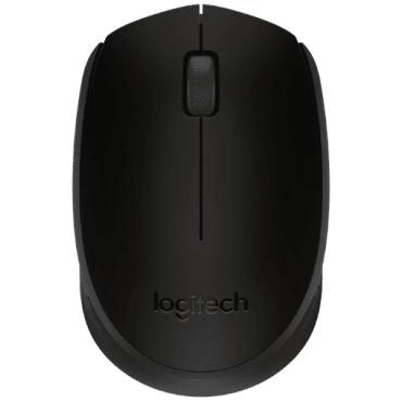עכבר Logitech Wireless Mouse M171 צבע שחור אפור
