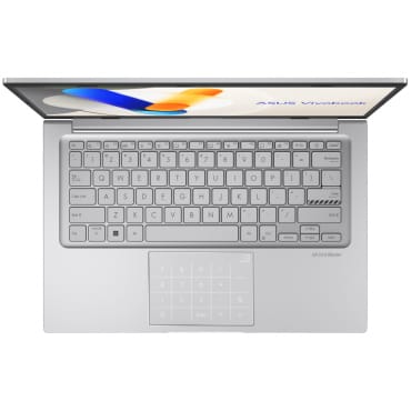 ⁦מחשב נייד VIVOBOOK X1404ZA I3-1215U 14"FHD 512GB 8GB W11H SILVER 1Y⁩ – תמונה ⁦7⁩