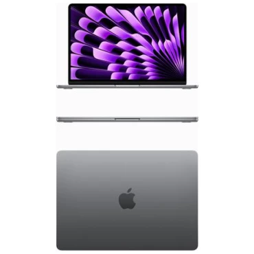 ⁦מחשב נייד Apple 13" MBA Apple M2 chip with 8-core CPU and 8-core GPU, 16GB, 256GB - Space Grey⁩ – תמונה ⁦2⁩