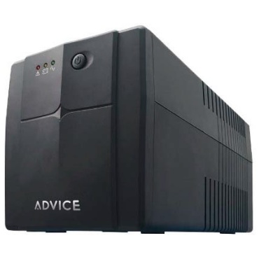 ⁦UPS AIN1200VA USB BLACK ADVICE + software⁩ – תמונה ⁦2⁩