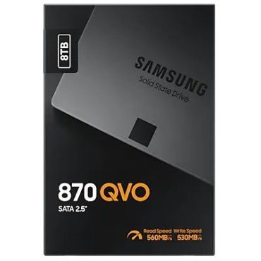 ⁦SAMSUNG QVO870 2.5" SSD 8TB MZ-77Q8T0BW⁩ – תמונה ⁦4⁩