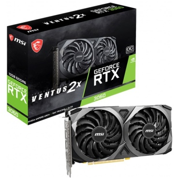 ⁦MSI GeForce RTX 3060 VENTUS 2X 12G OC⁩ – תמונה ⁦5⁩