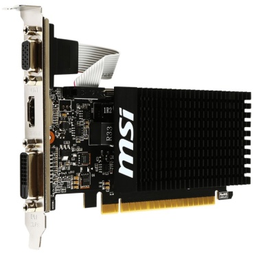 ⁦MSI GeForce GT 710 2GD3H LP VGA/DVI/HDMI⁩ – תמונה ⁦4⁩