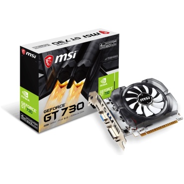 ⁦MSI GeForce GT 730 4GB  VGA/DVI/HDMI⁩ – תמונה ⁦6⁩