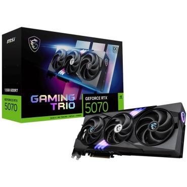 ⁦MSI GeForce RTX 5070 12G GAMING TRIO OC⁩ – תמונה ⁦8⁩