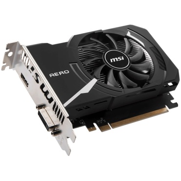 ⁦MSI NVIDIA GT1030 AERO ITX 4GD4 4GB OC HDMI / DVI⁩ – תמונה ⁦5⁩