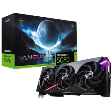 ⁦MSI GeForce RTX 5080 16GB VANGUARD SOC 3X⁩ – תמונה ⁦10⁩
