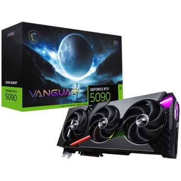 ⁦MSI GeForce RTX 5090 32GB VANGUARD SOC 3X⁩ – תמונה ⁦10⁩