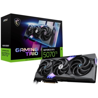 ⁦MSI GeForce RTX 5070 Ti 16G GAMING TRIO OC PLUS⁩ – תמונה ⁦8⁩