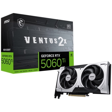 ⁦MSI GeForce RTX 5060 Ti 8G VENTUS 2X OC PLUS⁩ – תמונה ⁦6⁩