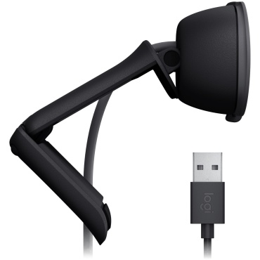 ⁦Logitech Webcam BRIO 100 FHD Graphite⁩ – תמונה ⁦3⁩