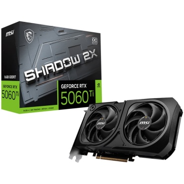 ⁦MSI GeForce RTX 5060 Ti 16G SHADOW 2X OC PLUS⁩ – תמונה ⁦6⁩