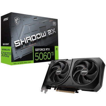 ⁦MSI GeForce RTX 5060 Ti 8G SHADOW 2X OC PLUS⁩ – תמונה ⁦6⁩