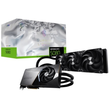 ⁦MSI GeForce RTX 5080 16G SUPRIM LIQUID SOC⁩ – תמונה ⁦7⁩