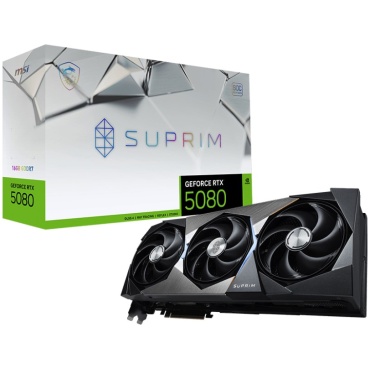 ⁦MSI GeForce RTX 5080 16G SUPRIM SOC⁩ – תמונה ⁦8⁩