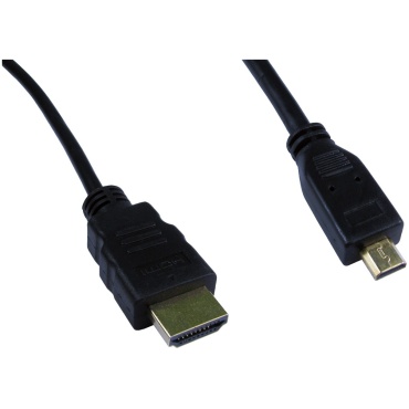 ⁦MICRO HDMI TO HDMI CABLE 1.8M⁩ – תמונה ⁦2⁩