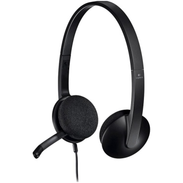 ⁦Logitech USB Headset H340⁩ – תמונה ⁦3⁩