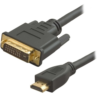 ⁦HDMI (M) TO DVI (M) 25PIN CABLE 1.8M⁩ – תמונה ⁦2⁩