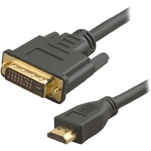 HDMI (M) TO DVI (M) 25PIN CABLE 1.8M