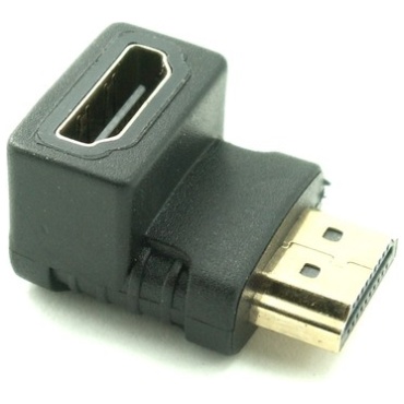 ⁦ADAPTER HDMI M-F זוית 90 מעלות⁩ – תמונה ⁦2⁩