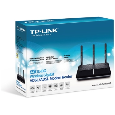 ⁦MODEM/ROUTER Archer VR600 V3 AC2100 MU-MIMO VDSL/ADSL TP-LINK⁩ – תמונה ⁦6⁩