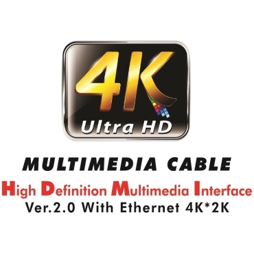 ⁦HDMI TO HDMI V2.0 4K 20M⁩ – תמונה ⁦3⁩