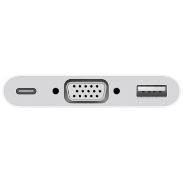 ⁦USB-C VGA Multiport Adapter MJ1L2ZM/A⁩ – תמונה ⁦3⁩