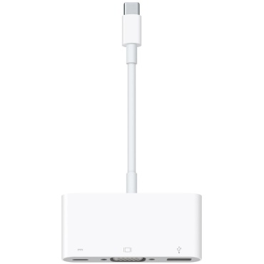 ⁦USB-C VGA Multiport Adapter MJ1L2ZM/A⁩ – תמונה ⁦2⁩