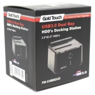 ⁦EXTERNAL 2BAY 2.5" & 3.5" DOCKING STATION USB3.0⁩ – תמונה ⁦3⁩