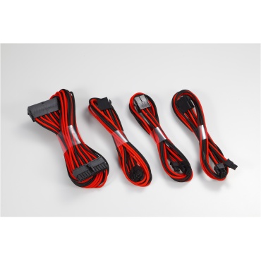 ⁦PHANTEKS EXTENSION CABLE PS COMBO BLACK/RED⁩ – תמונה ⁦3⁩