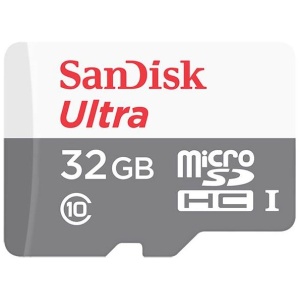 32GB MicroSDHC Class 10 100MB/s Sandisk