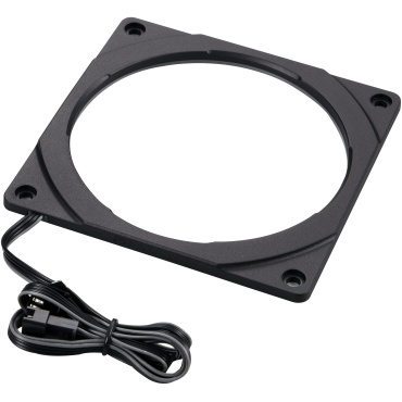 ⁦PHANTEKS HALOS 120mm FRAME RGB LED BLACK⁩ – תמונה ⁦3⁩