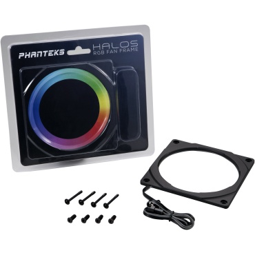 PHANTEKS HALOS 120mm FRAME RGB LED BLACK