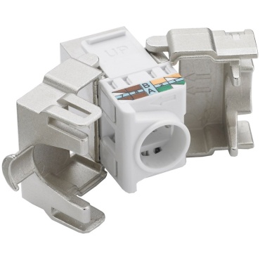 ⁦CAT6A נקבה RJ45 Toolless קונקטור לחיצה ללא כלים⁩ – תמונה ⁦2⁩