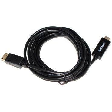 ⁦DISPLAY PORT TO HDMI PASSIVE CABLE 4K@30Hz 1.8M⁩ – תמונה ⁦2⁩
