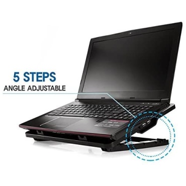 ⁦ZALMAN Ergonomic Stand For Notebook With Fan & USB⁩ – תמונה ⁦4⁩