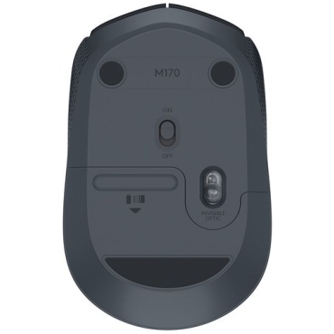 ⁦Logitech M170 Wireless mouse Gray⁩ – תמונה ⁦3⁩
