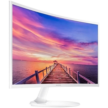 ⁦SAMSUNG 27" CURVED C27F391FHR/White⁩ – תמונה ⁦6⁩