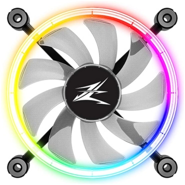 ⁦ZALMAN 120MM LF120 Premium Double-Sided Ring LED Fan⁩ – תמונה ⁦2⁩